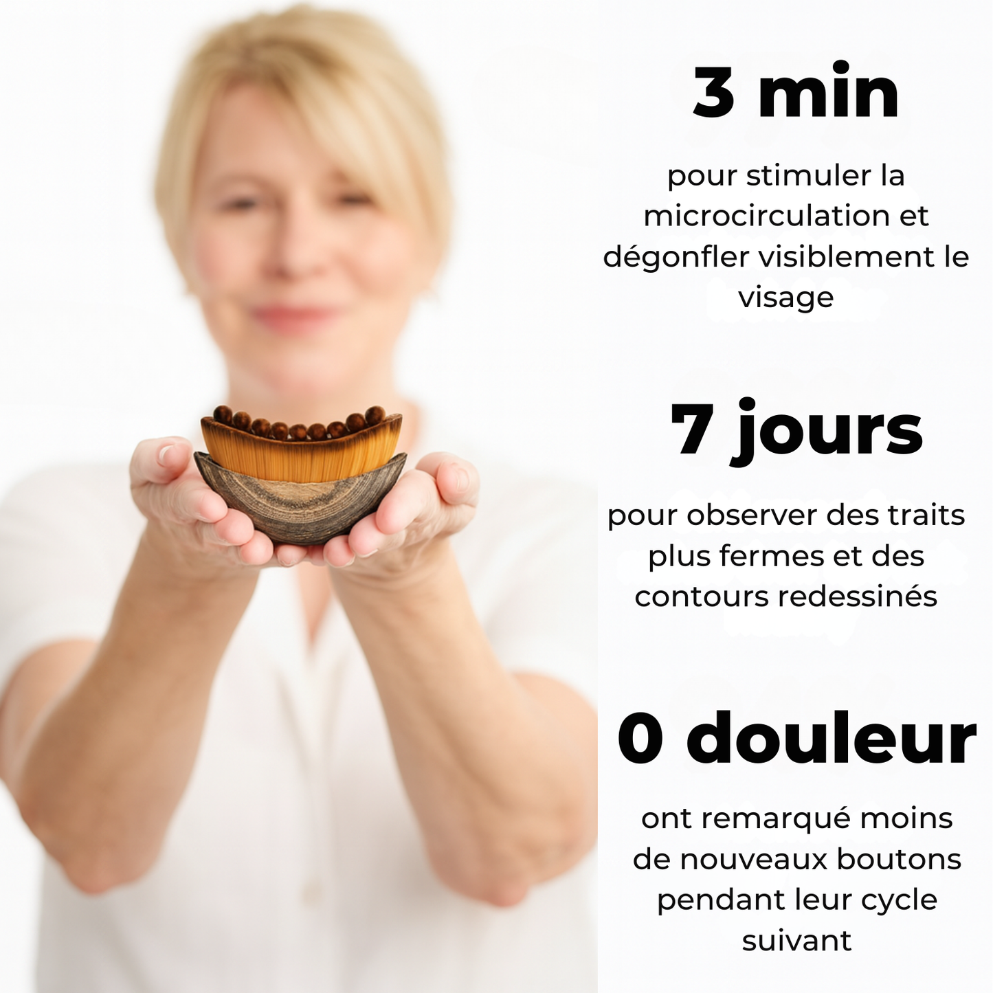 PureLift® - Brosse de Drainage Facial Sculptante