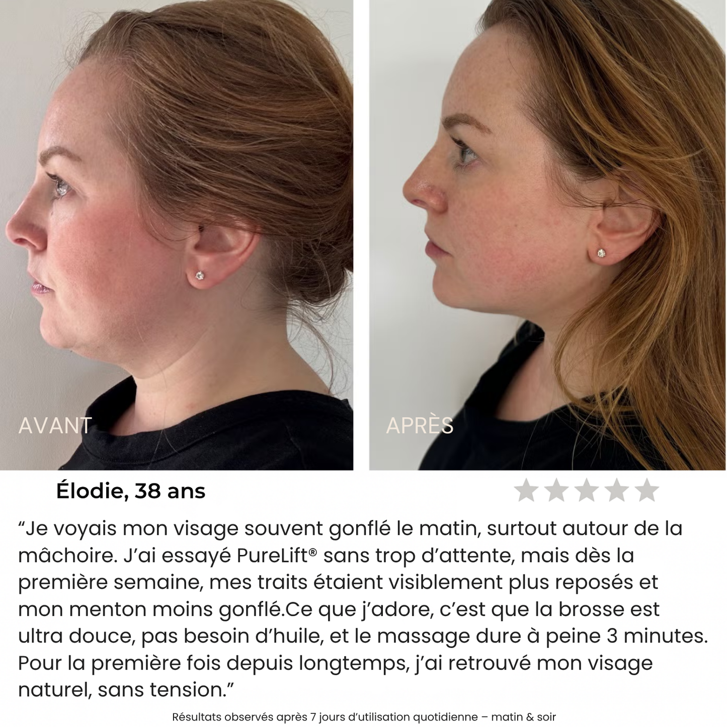 PureLift® - Brosse de Drainage Facial Sculptante