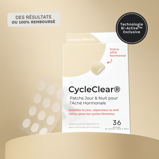CycleClear® - Patchs Jour & Nuit pour l’Acné Hormonale
