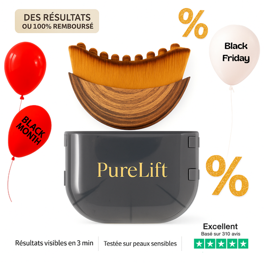 PureLift® - Brosse de Drainage Facial Sculptante